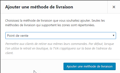woocommerce point retrait 2