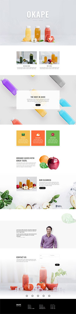 exemple site Divi 1