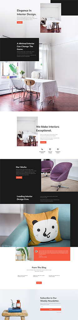 exemple site Divi 2