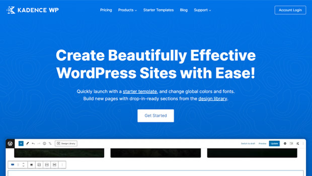 thème WordPress Kadence