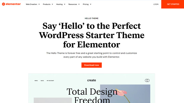 thème WordPress Hello