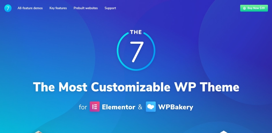 thème WordPress The7