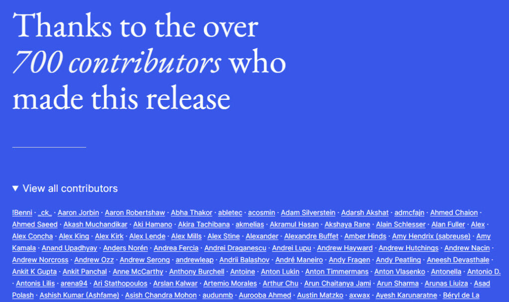 contributeurs WordPress