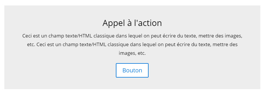 divi demo module appel action