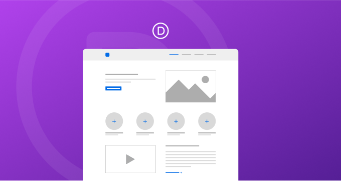 formation créer un site One Page avec Divi